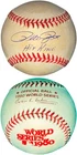 Pete Rose signed 1980 World Series Logo Rawlings Official Baseball HIT KING- COA