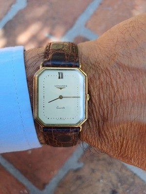 Longines 6150 Carré Quartz Vintage L 960.2 nicht funktionsfähig - Not Working