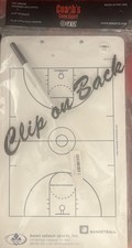 Getz Coach's Baseball Dry Erase Board with Clipboard on Reverse Side