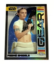 Padme Amidala 2024 Topps Chrome Star Wars Galactic Gear Card