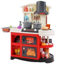 Bruce & Shark Play Kitchen Set with 52 Multic...