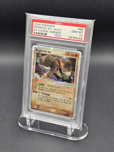 Regirock ex graded PSA 10 for sale on eBay