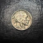 1937 Buffalo Nickel - Five Cent Coin - Nearly Full Horn