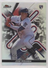 2022 Topps Finest Refractor Jose Miranda #15 0nr3