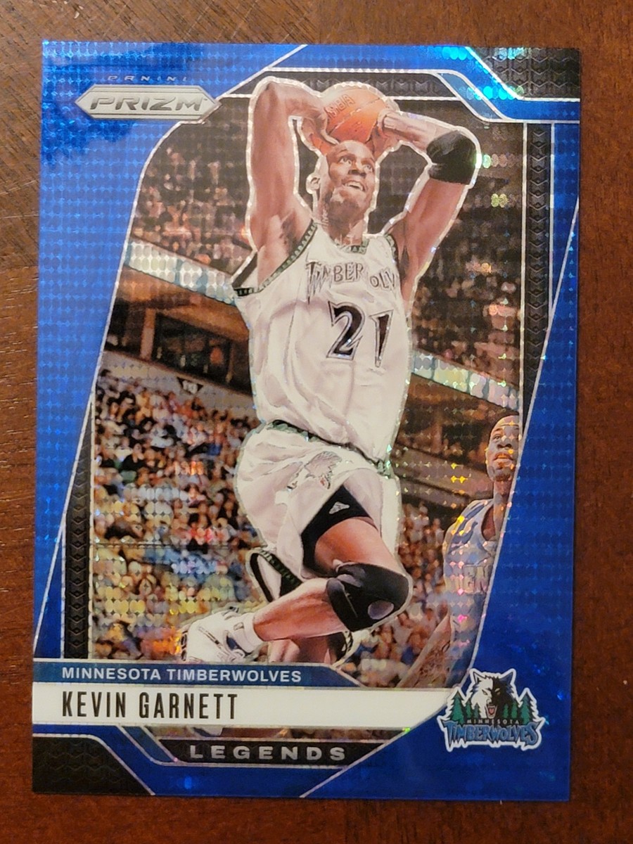 2024-25 Panini Prizm Kevin Garnett #283 Legends Blue Pulsar