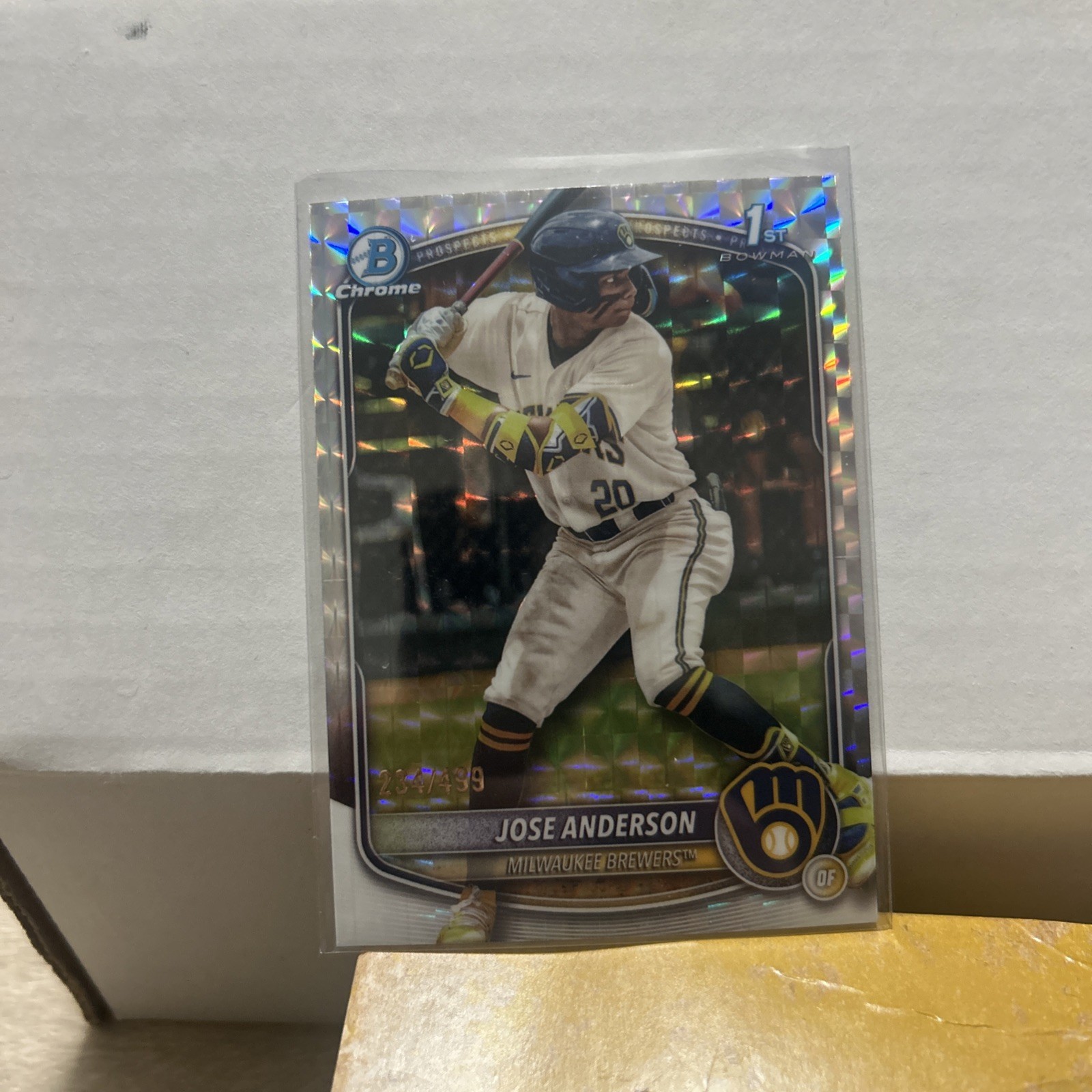 2025 Bowman Chrome - Prospects Jose Anderson Geometric Refractor /499 #BCP-193