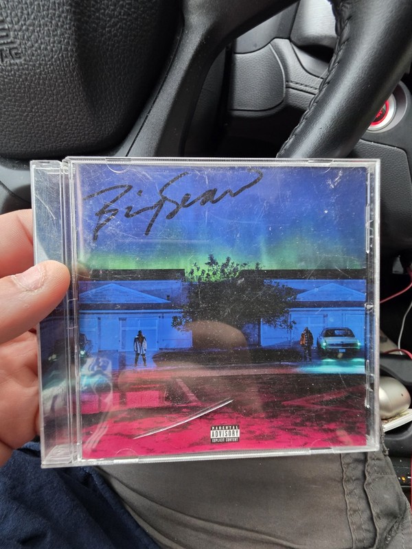 Big Sean Hall of Fame CD Signed Autograph 2013 Deluxe Hip Hop Rap GOOD Music...