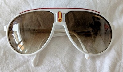 Carrera Champion Optyl Vintage 80er 90er Original Weiß/Rot
