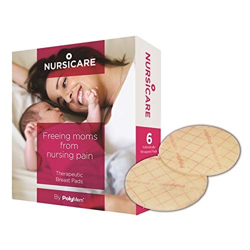 Nursicare Therapeutic Breast Pads for Wounded, Cracked, Painful Nipples,... 