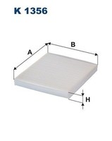 Filtron Filter, Innenraumluft K 1356 FüR Dodge Jeep