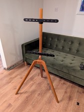 PUTORSEN Artistic Easel TV Floor Stand for TV 45-65 inch, Universal TV Stand