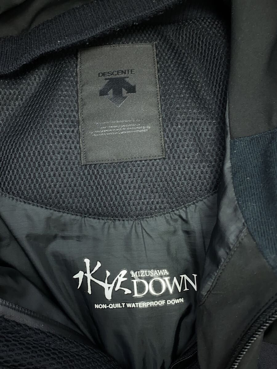DESCENTE◆Down jacket/O/polyester/BLK/plain/dia369… - image 3