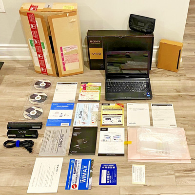 Sony VAIO VPCS13AFJ S-Series Laptop - Full Kit, Collectors, Japan-only Features