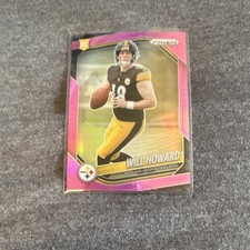 Panini Prizm Football Rookie & Insert Card Lot Will Howard Jahmyr Gibbs
