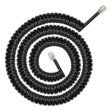 moeverEX Phone Cord for landline, 12 Ft Uncoiled / 1.3 Ft Coiled Telephone Hands