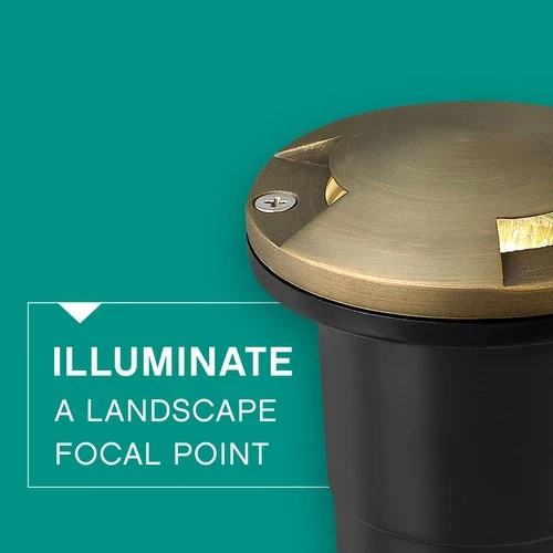 Hinkley Lighting 16710 12v 20w Solid Brass 4" Diameter Landscape - Bronze - Picture 4 of 4