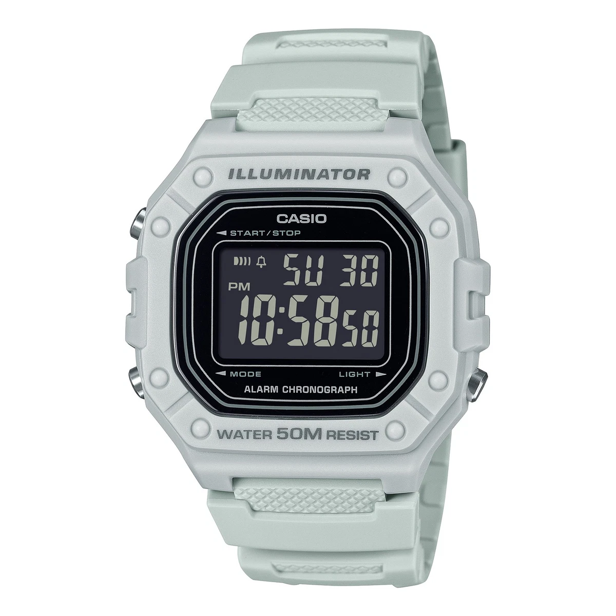 Casio Orologio Analogico-Digitale al Quarzo Unisex-Adulto con Cinturino in Resina LF20W-8A
