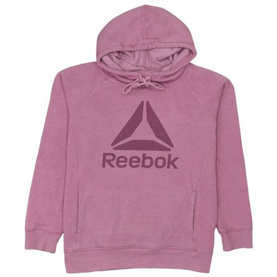 Reebok Pullover Hoodie Damen UK Größe L Rosa