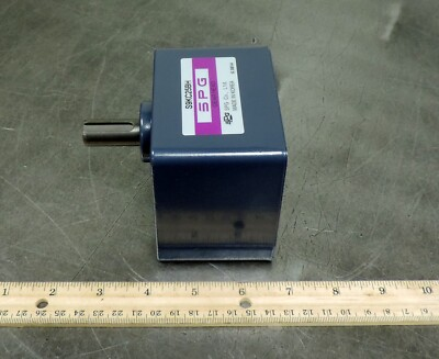 #ad SPG Motor S9KC25BH Induction Motor Gear Head Speed Reducer Gear Box $97.99