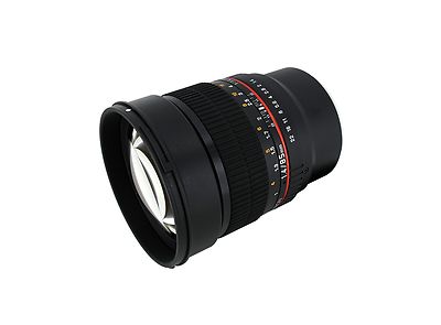 Rokinon 85mm F1.4 High Speed Telephoto Lens for Fuji X - Model 85M-FX
