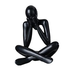 Abstract Figure Sculpture Modern Statue for Office Dining Table Fireplace
