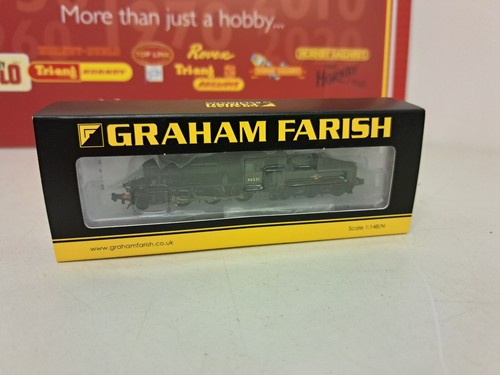 GRAHAM FARISH N GAUGE 372-625 IVATT CLASS 2MT 46521 BR GREEN DCC READY RARE