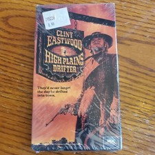 High Plains Drifter 1973 1990 MCA Universal VHS NEW Clint Eastwood sealed