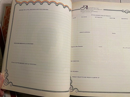 vtg Child's Memory book, My Young Years, Kindergarten through 12th Grade - Picture 8 of 10
