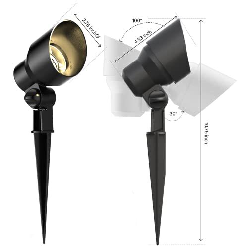 Malibu Low Voltage Floodlight LED Outdoor Landscape Lighting 6W Garden