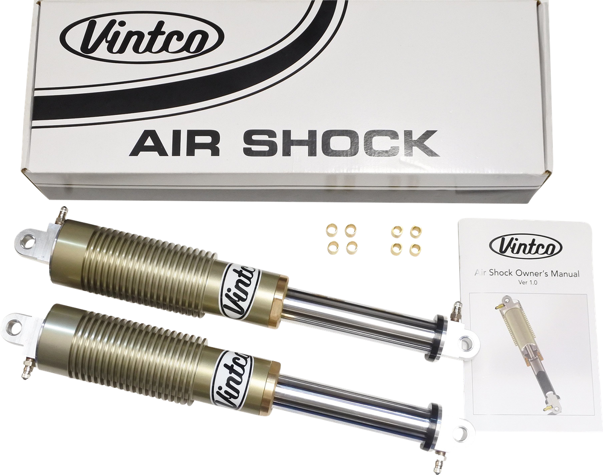 VINTCO Vintage Motorcycle Air Shocks Set 14.75