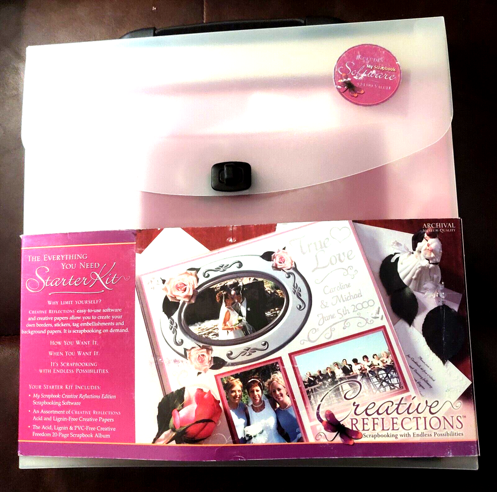 Scrapbook Starter Kit! Creative Reflections BRAND NEW!   BRAND NEW!   BRAND NEW!