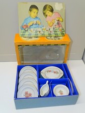 *ANCIENNE DINETTE JOUET VINTAGE PORCELAINE dans sa boite COLLECTION JOUET XXe