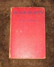 Vintage Children's Adventure Books Black Beauty by Anna Sewell 1940s