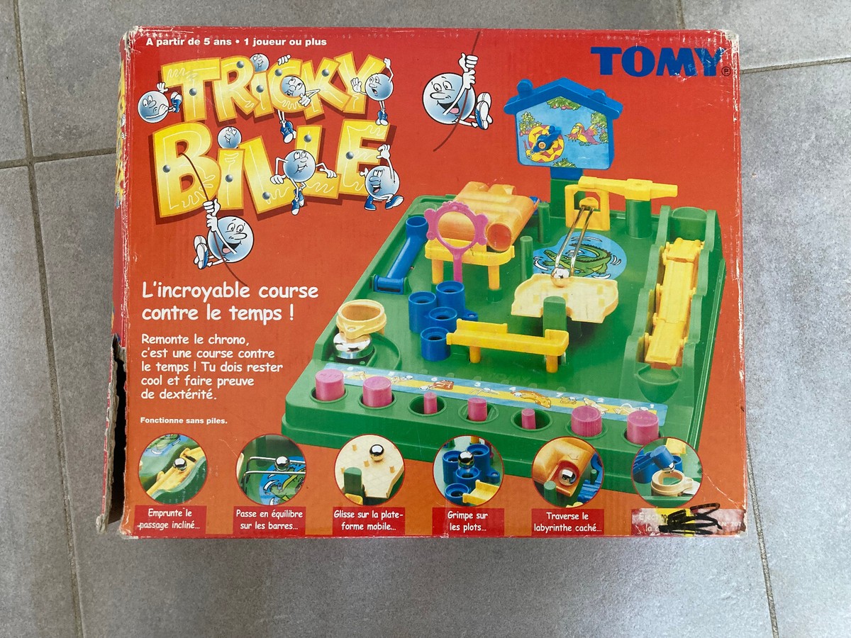 JEU DE SOCIETE  Tricky Bille Par Tomy Complet Tres Bon Etat Complet