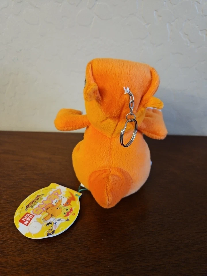 Bandai Digimon AGUMON 5" Plush Stuffed Animal - Image 2 of 4