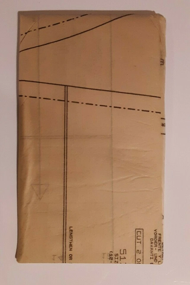 BUTTERICK #5171 GIRLS SIZE 12-14 JACKET VEST SKIRT PANTS HEADBAND PATTERN UC - Image 4 of 4