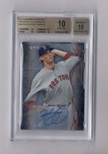 HENRY OWENS 2014 BOWMAN STERLING AUTO ROOKIE RC RED SOX PRISTINE BGS 10
