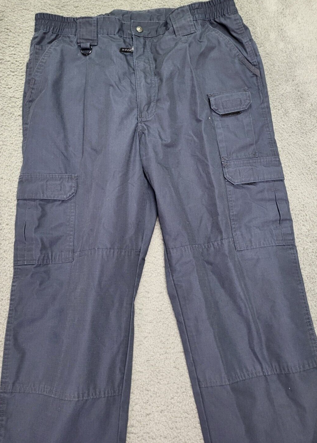 PROPPER Tactical Cargo Mens 38 x 32 Cargo EUC Ripstop Pockets Belt Dark Gray