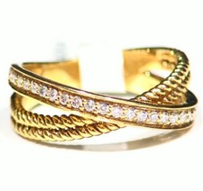Designer 14K Gold Natural Diamond .25CT Anniversary Engagement Halo Ring Deco