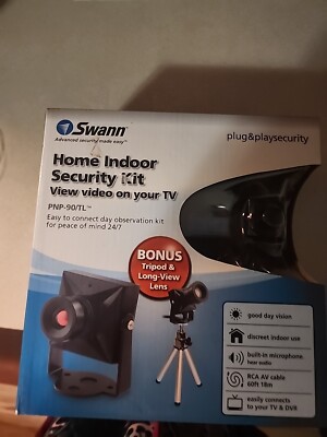 Swann Home Indoor Security Camera Kit, PNP-90/TL, sw211-htx