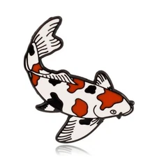 Koi Fish Hard Enamel Pin