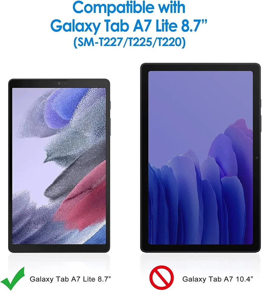 Tempered Glass Screen Protector For Samsung Galaxy Tab A7 Lite T225 / T220 8.7 - Image 4 of 4