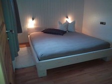 Bett / Futonbett / Doppelbett (Paul) alle Größen Farben 100%Handarbeit
