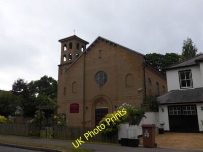Foto 6x4 Heiliger Geist RC Kirche, Crowthrone Crowthorne c2015