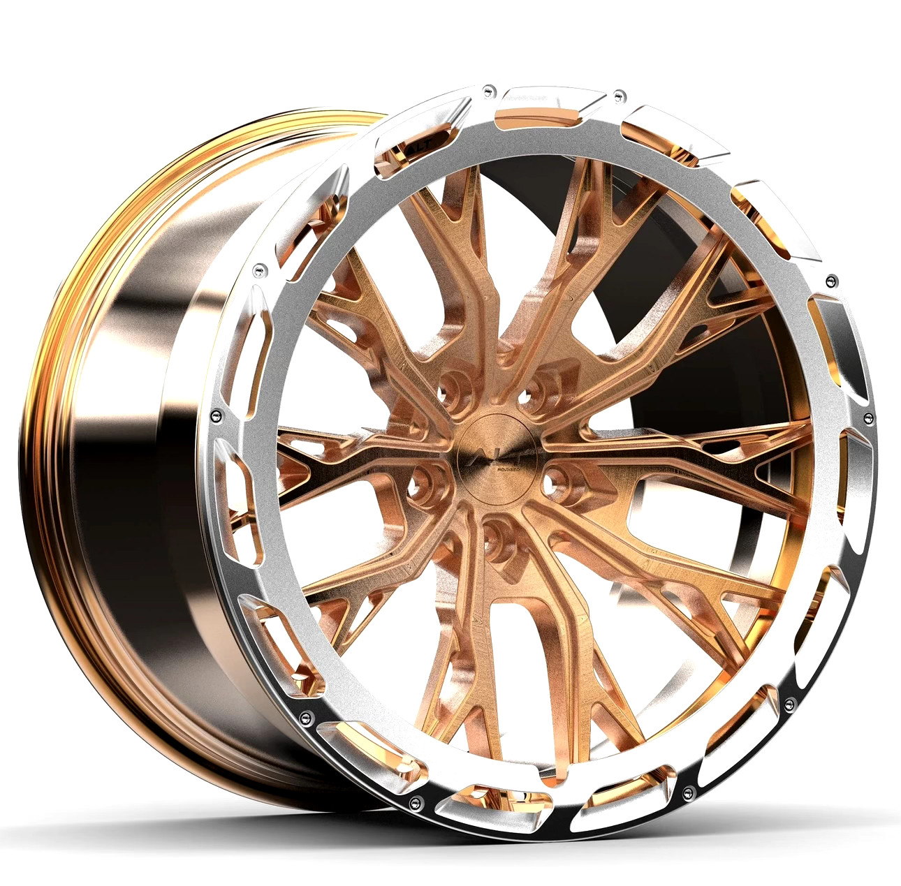 20" 21" ALTR10 Forged Bronze Wheels for 2009 Audi R8 - Perfect Fitment