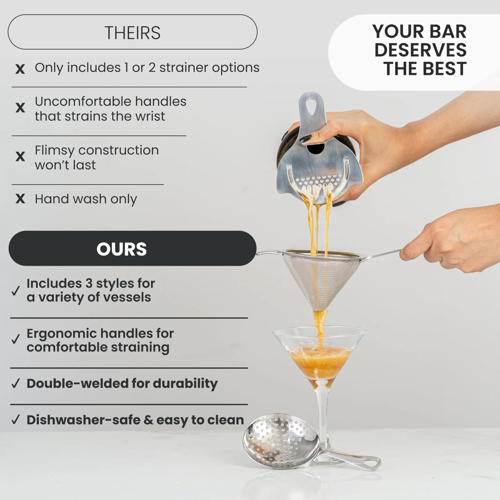 A Bar Above Cocktail Strainer - Thumbnail 3