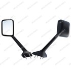 Black Hood Mirror Left Driver Side for International LT LT625 Trucks