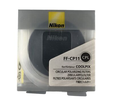 NIKON FF-CP11 CPL Polfilter für Coolpix neu, original verpackt, vom Fachhändler