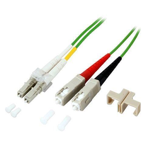 Techly Professional Cavo Fibra Ottica SC/LC 50/125 Multimodale 1 m OM5