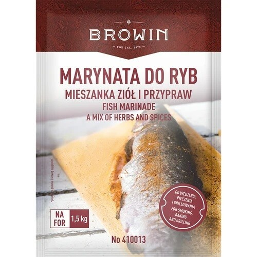 Marinade for Fish Mix of Herbs and Spices 120 g for Making Brine Preserves Food